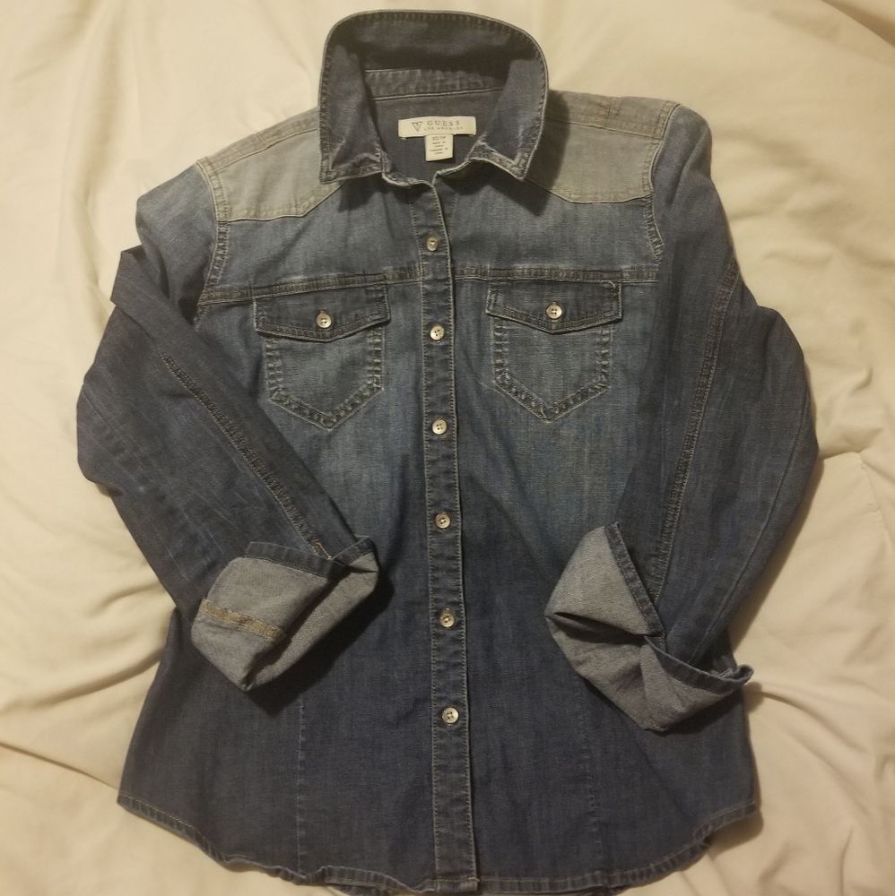 Guess denim shirt